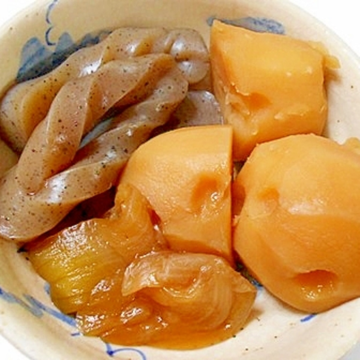 じゃがいもと新玉ねぎとこんにゃくの煮物 レシピ 作り方 By V るん 0394 楽天レシピ じゃがいもと新玉ねぎとこんにゃくの煮物 レシピ 作り方 By V るん 0394 楽天レシピ